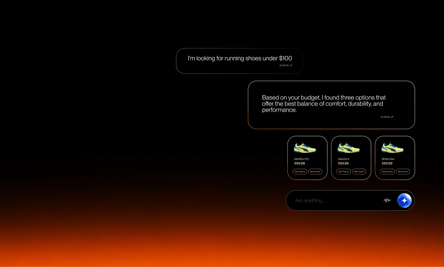 LiveX Sales Agent deployment interface for SaaS experiences.