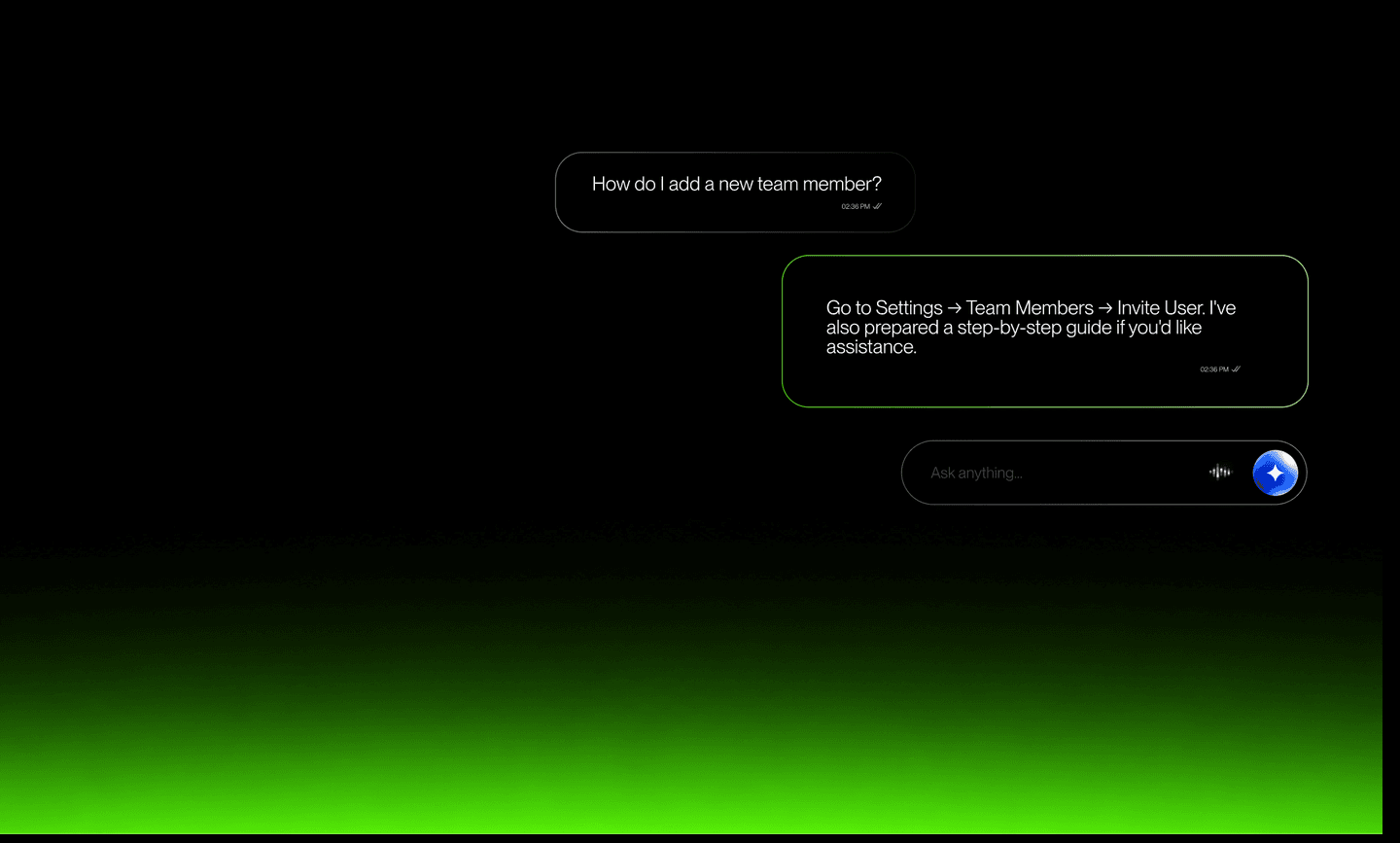 LiveX Support Agent deployment interface for SaaS experiences.